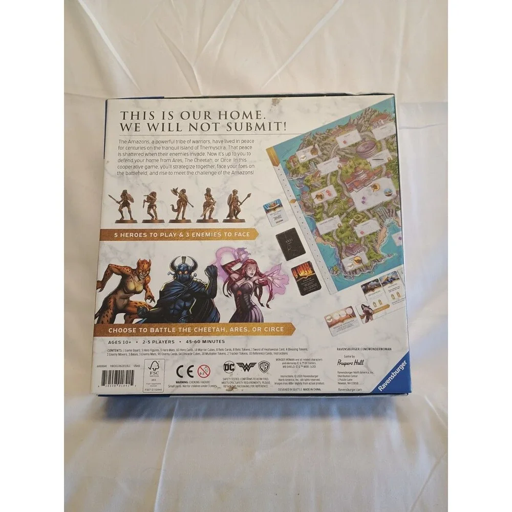 Brand New WONDER WOMAN Challenge of the Amazons Game